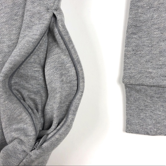 Adidas Trefoil Gray Pullover Hoodie Sweatshirt - Picture 9 of 13